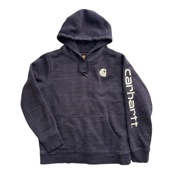 Carhartt Other - Carhartt | Heavyweight Navy Blue Fleece Hooded Pullover Sweatshirt | size XL